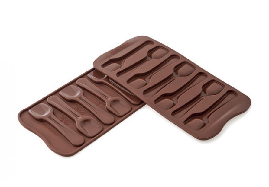 SILIKOMART STAMPO SILICONE CHOCO SPOONS CUCCHIAINI CIOCCOLATINI SCG 28